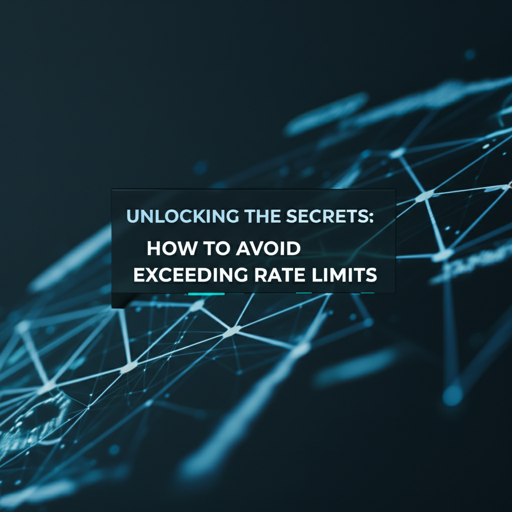 Unlocking the Secrets: How to Avoid Exceeding Rate Limits