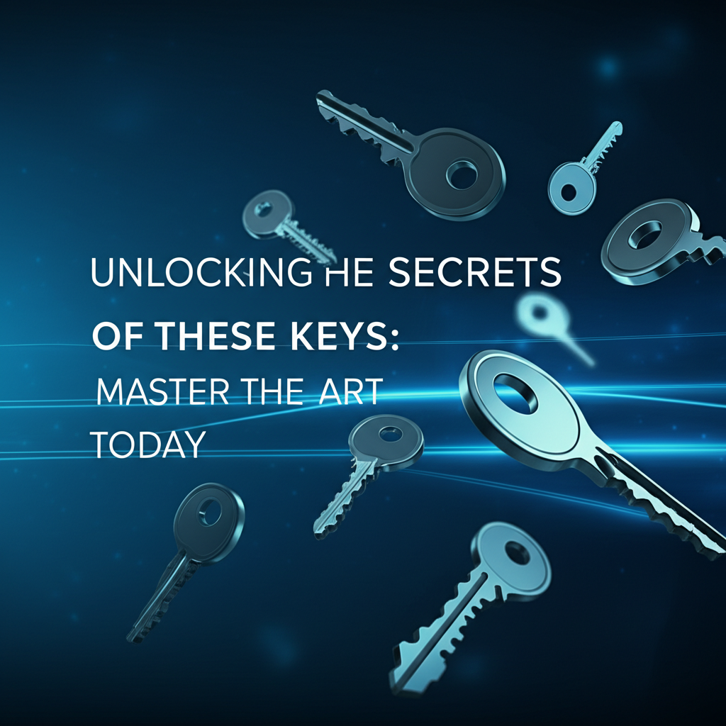 Unlocking the Secrets of These Keys: Master the Art Today
