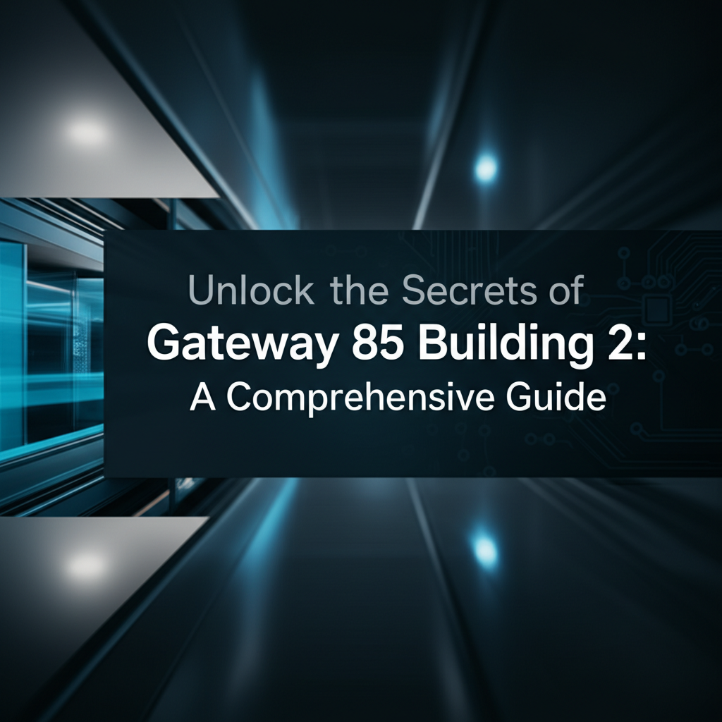 Unlock the Secrets of Gateway 85 Building 2: A Comprehensive Guide
