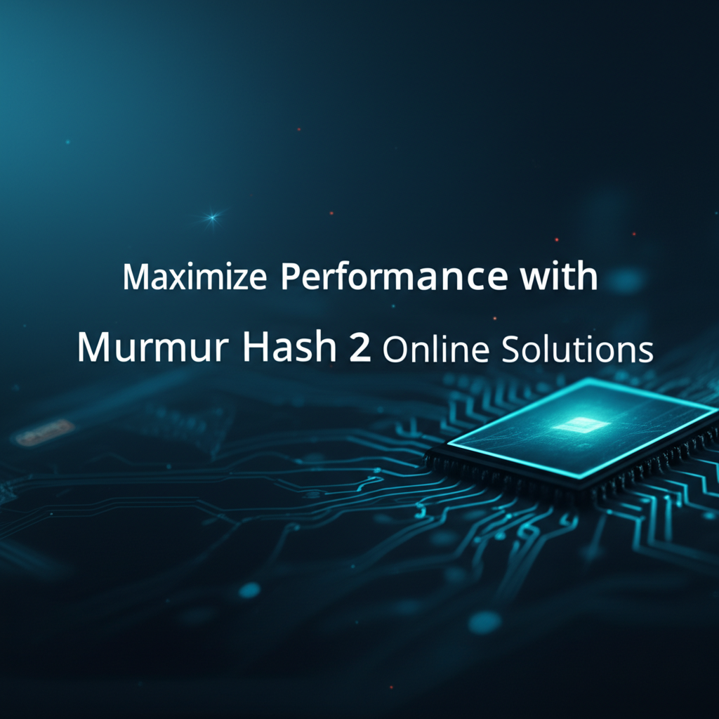 Maximize Performance with Murmur Hash 2 Online Solutions