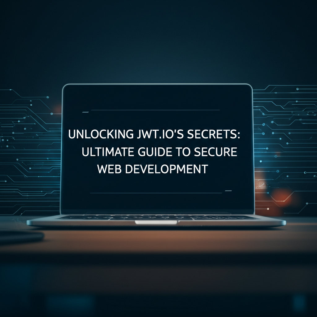 Unlocking JWT.io's Secrets: Ultimate Guide to Secure Web Development