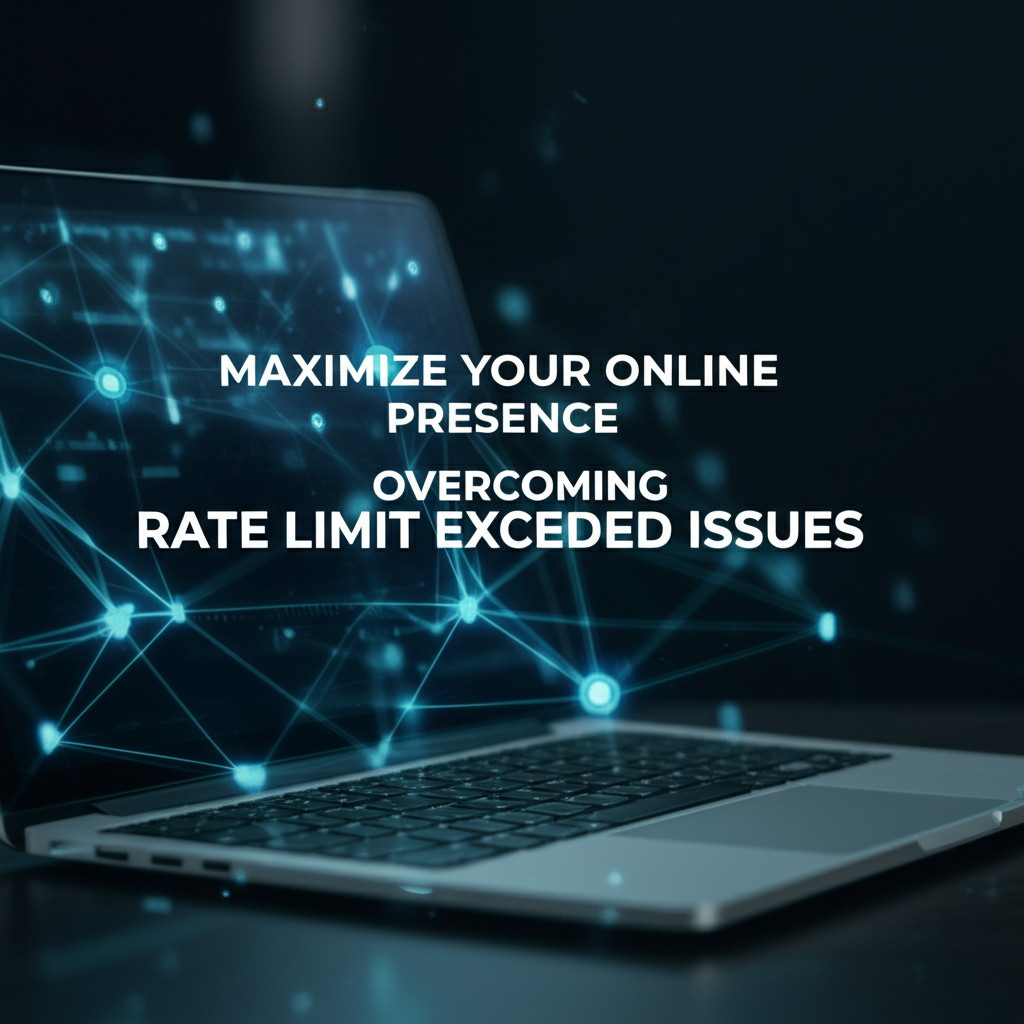 Maximize Your Online Presence: Overcoming Rate Limit Exceeded Issues