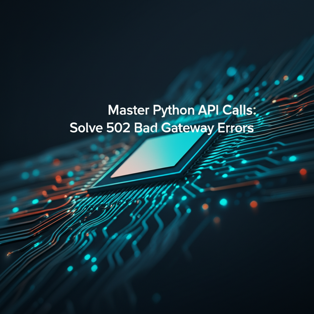 Master Python API Calls: Solve 502 Bad Gateway Errors