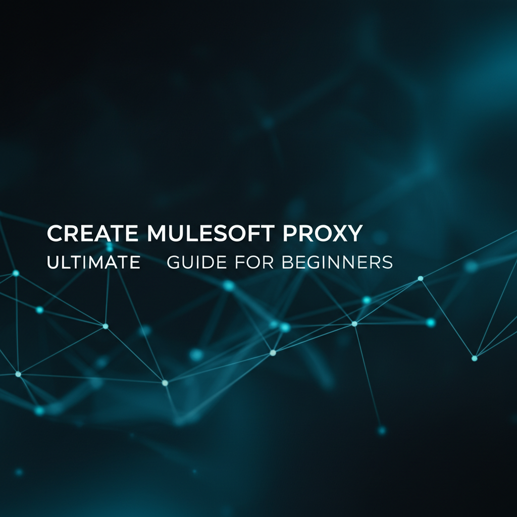 Create Mulesoft Proxy Like a Pro: Ultimate Guide for Beginners
