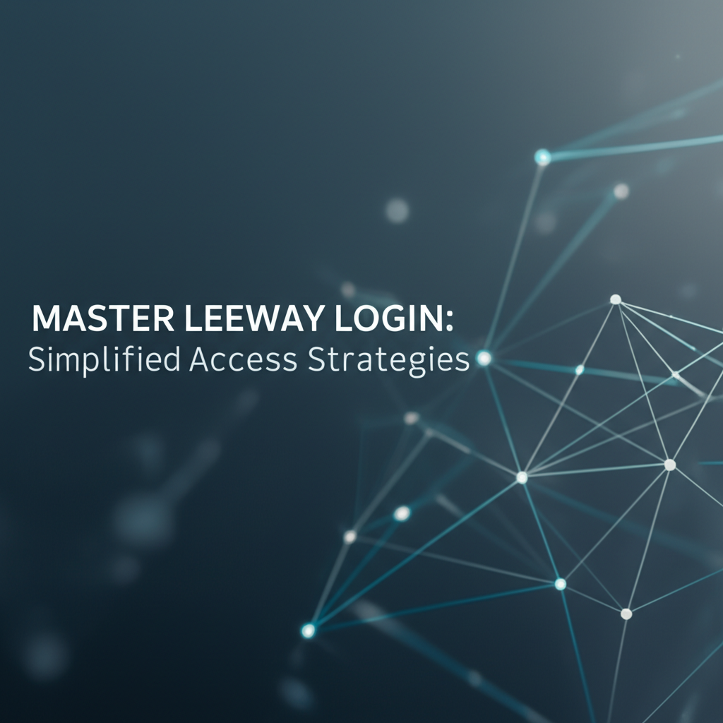 Master Leeway Login: Simplified Access Strategies
