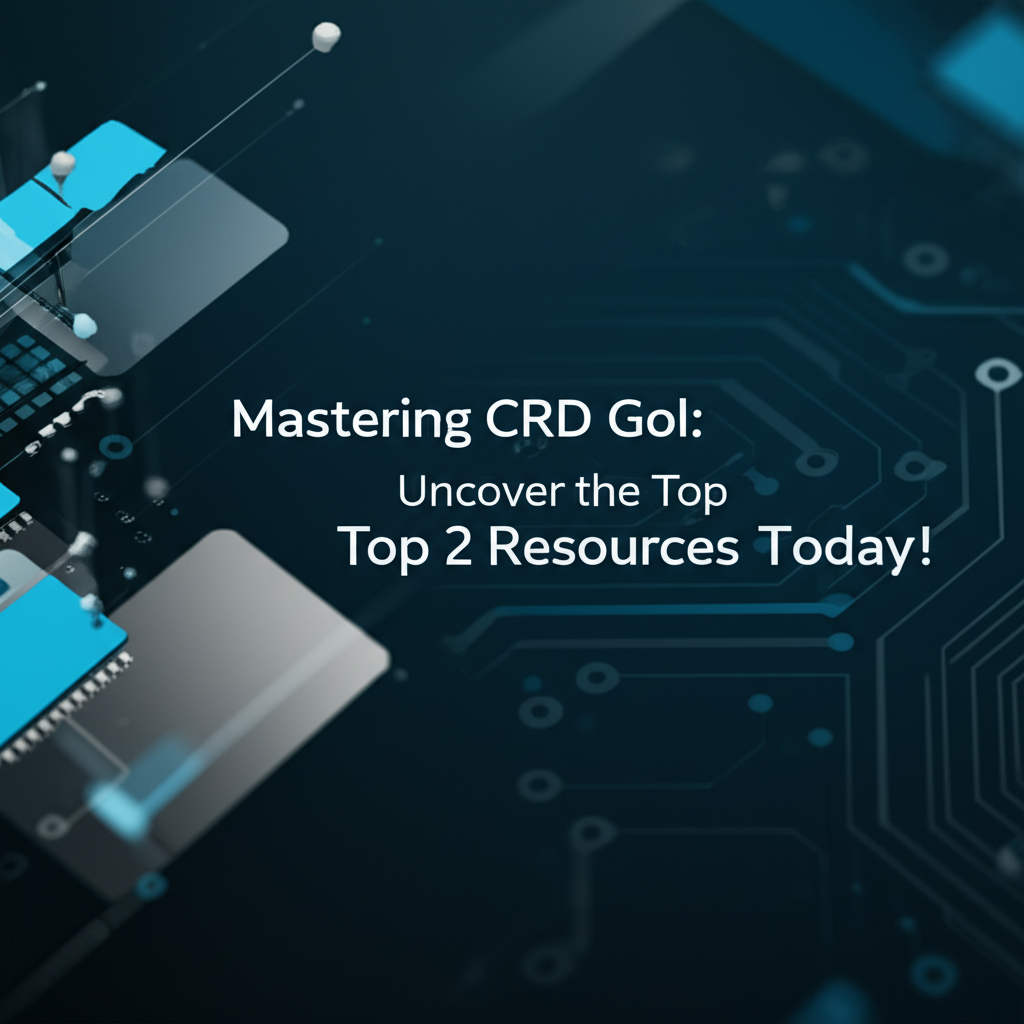 Mastering CRD Gol: Uncover the Top 2 Resources Today!