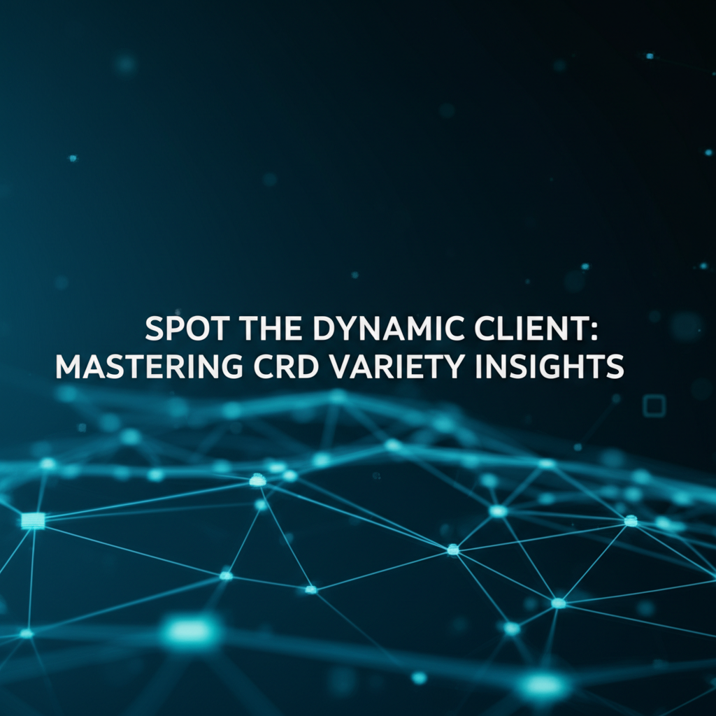Spot the Dynamic Client: Mastering CRD Variety Insights