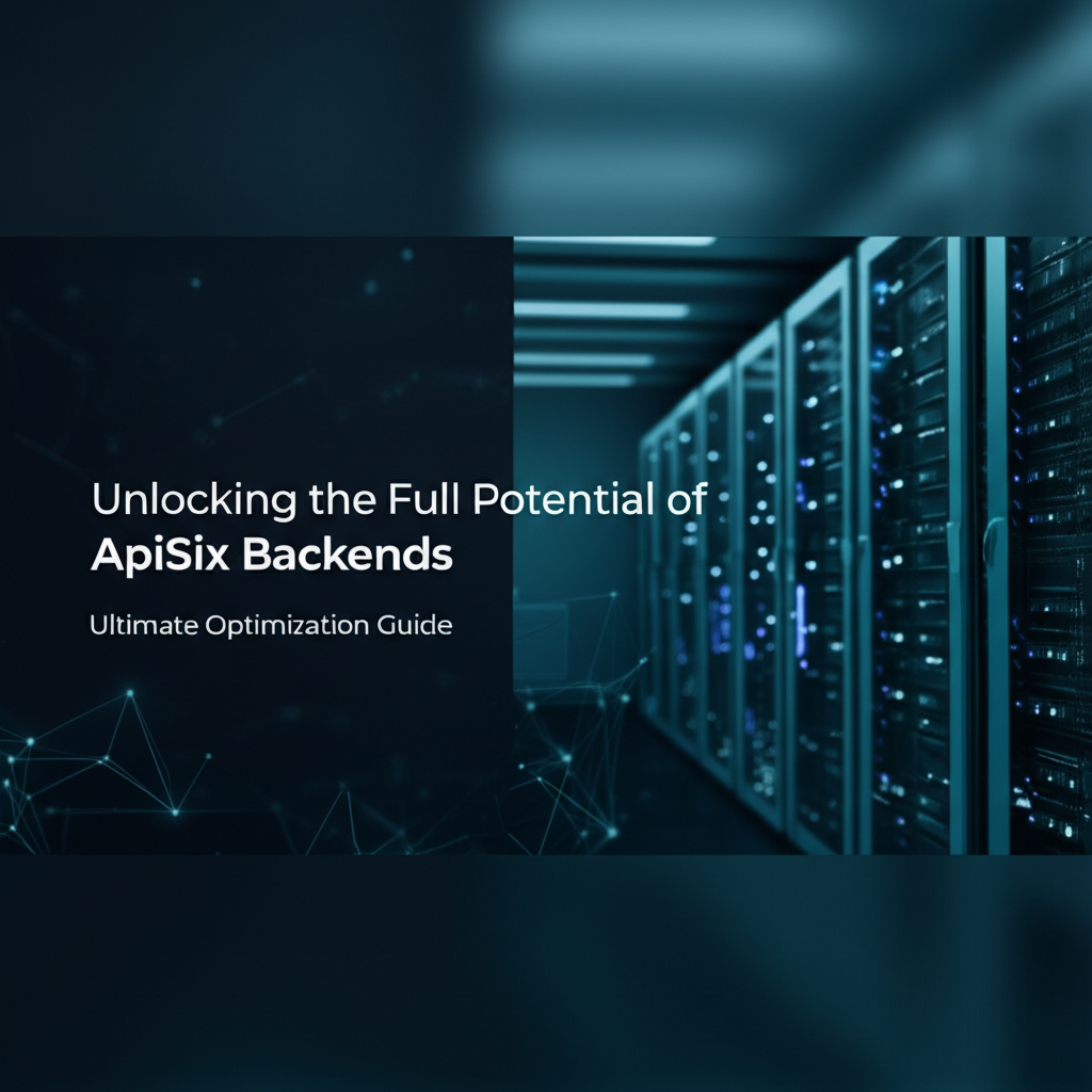 Unlocking the Full Potential of ApiSix Backends: Ultimate Optimization Guide