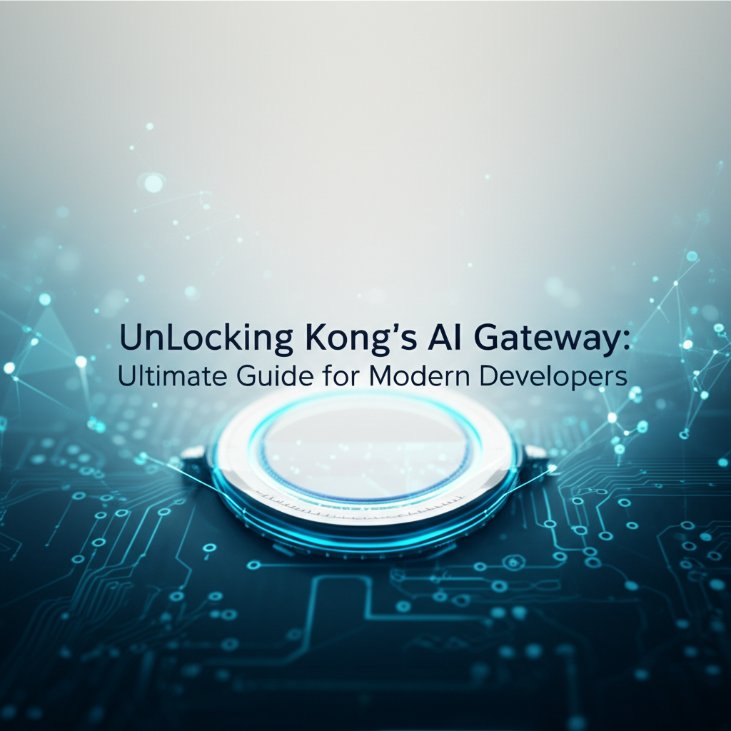 Unlocking Kong's AI Gateway: Ultimate Guide for Modern Developers