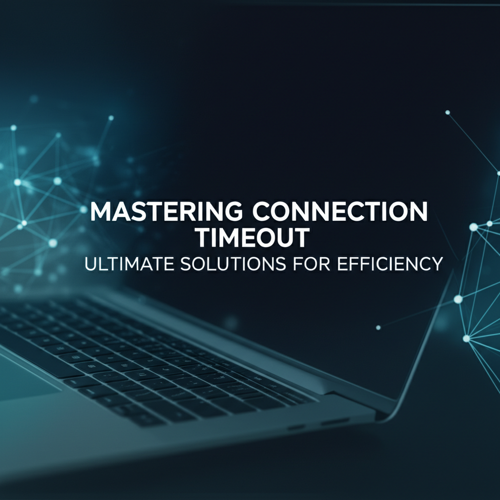 Mastering Connection Timeout: Ultimate Solutions for Efficiency