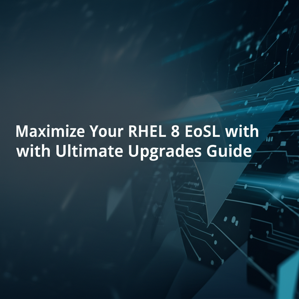Maximize Your RHEL 8 EoSL with Ultimate Upgrades Guide