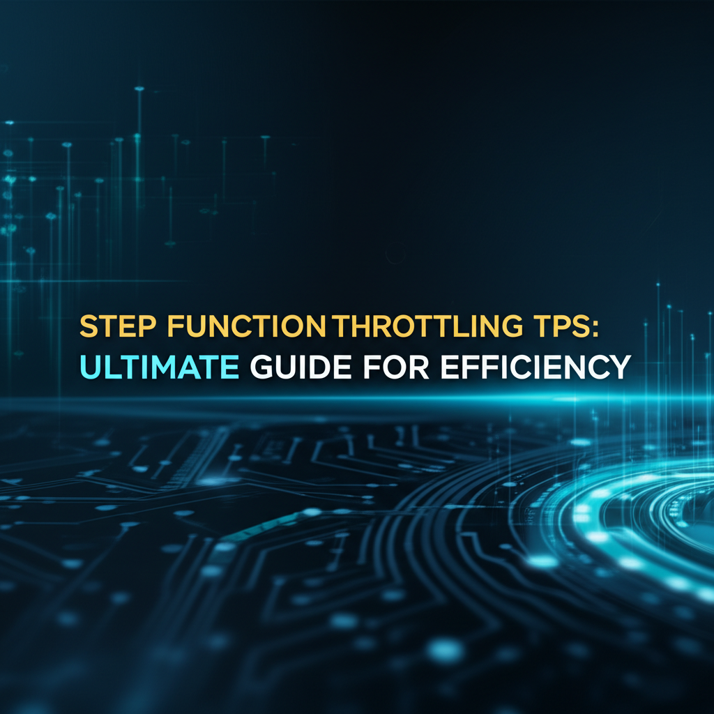 Step Function Throttling TPS: Ultimate Guide for Efficiency