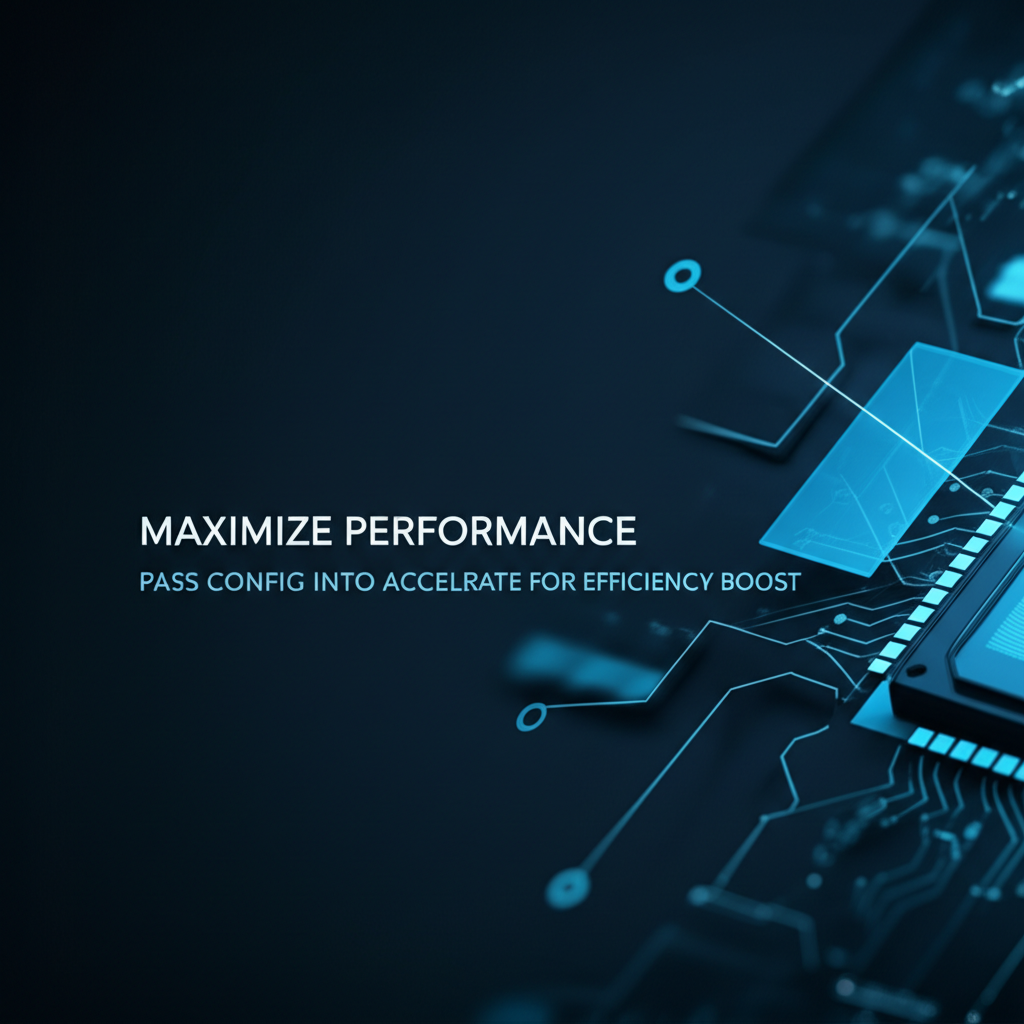 Maximize Performance: Pass Config into Accelerate for Efficiency Boost