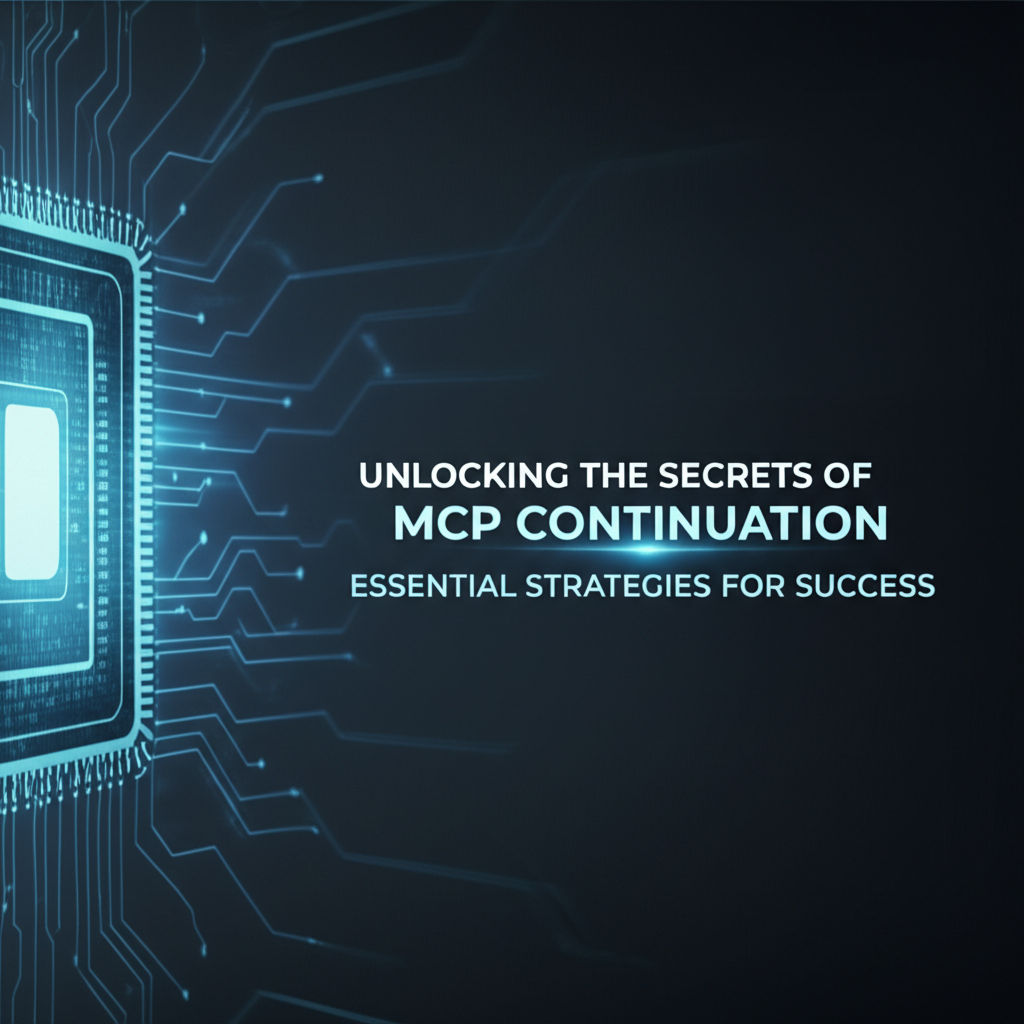 Unlocking the Secrets of MCP Continuation: Essential Strategies for Success