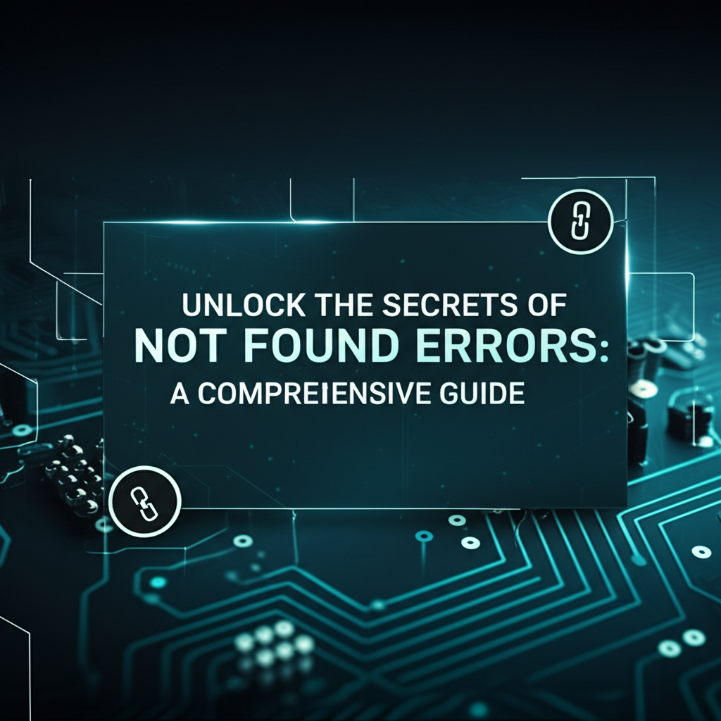 Unlock the Secrets of Not Found Errors: A Comprehensive Guide