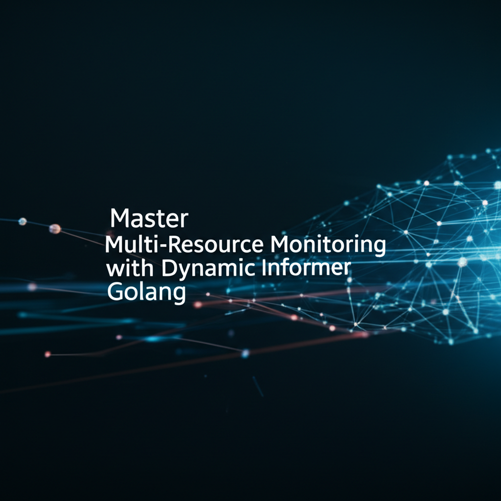 Master Multi-Resource Monitoring with Golang: The Dynamic Informer Guide