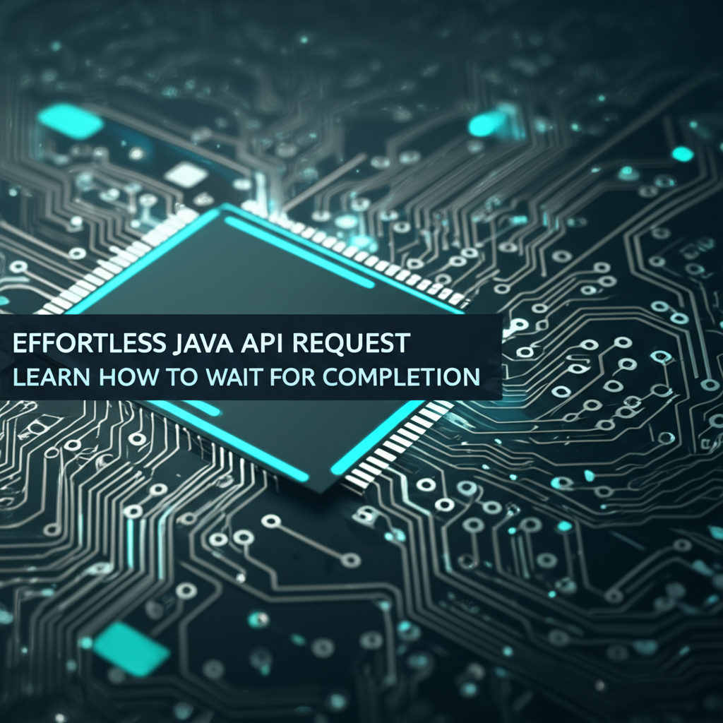 Effortless Java API Request: Learn How to Wait for Completion