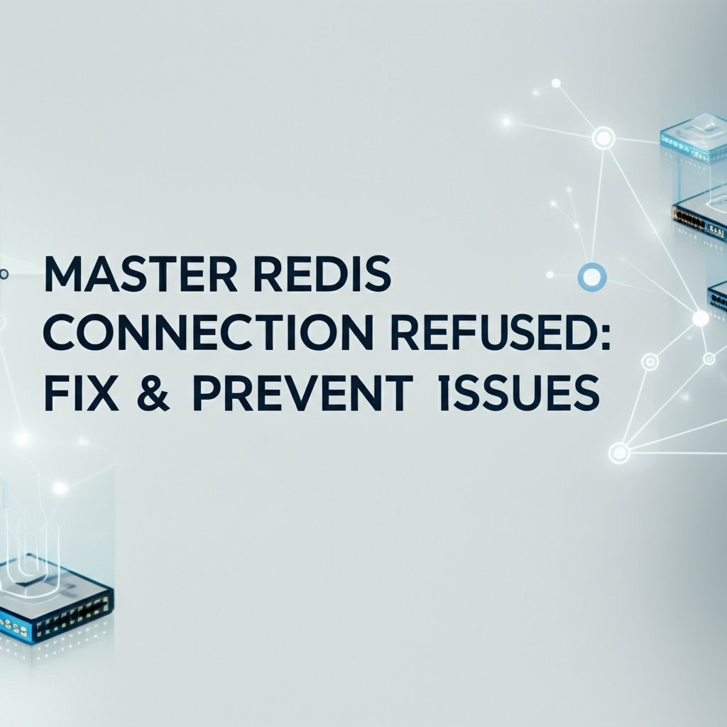 Master Redis Connection Refused: Fix & Prevent Issues