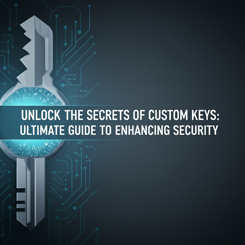 Unlock the Secrets of Custom Keys: Ultimate Guide to Enhancing Security