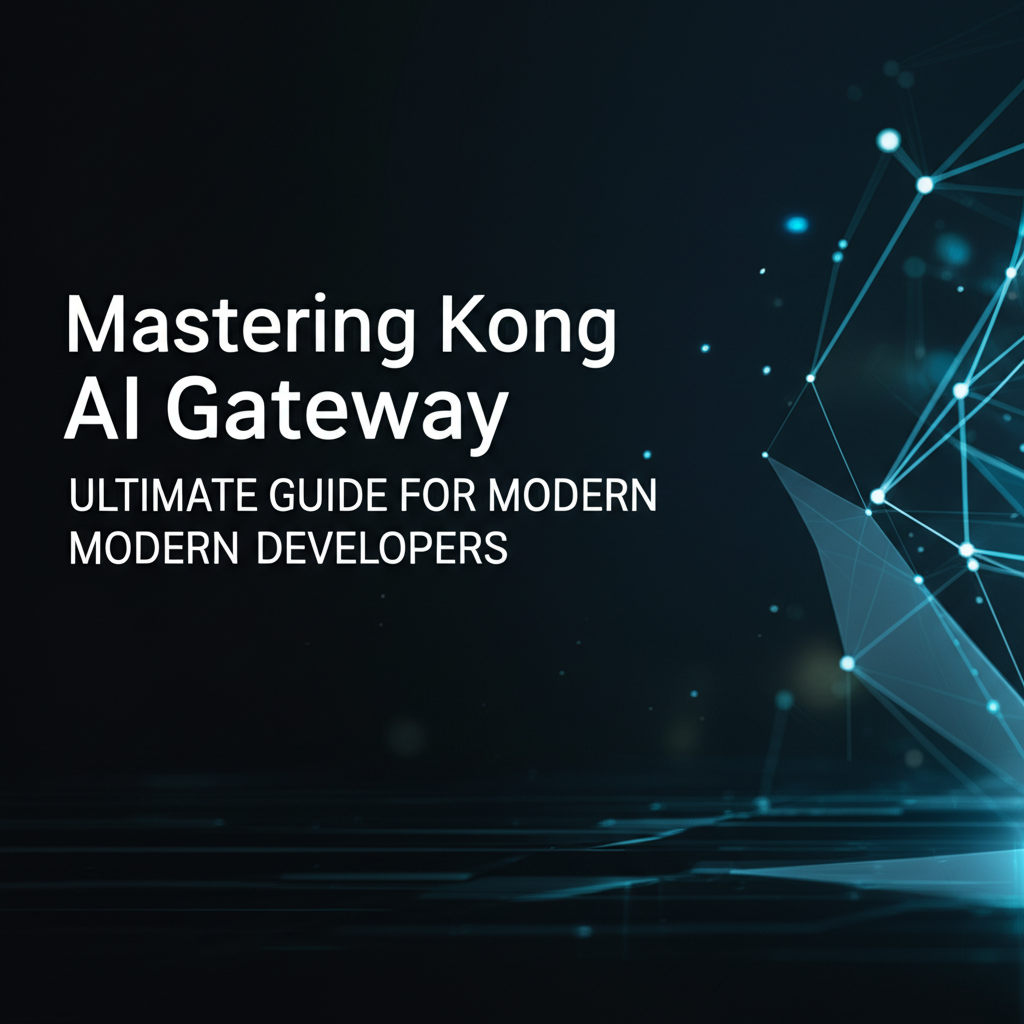 Mastering Kong AI Gateway: Ultimate Guide for Modern Developers