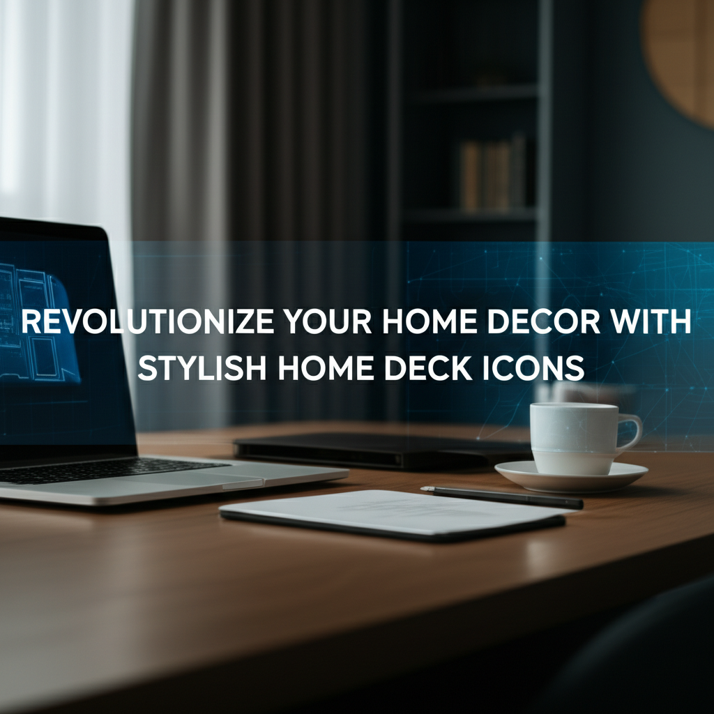 Revolutionize Your Home Decor with Stylish Home Deck Icons