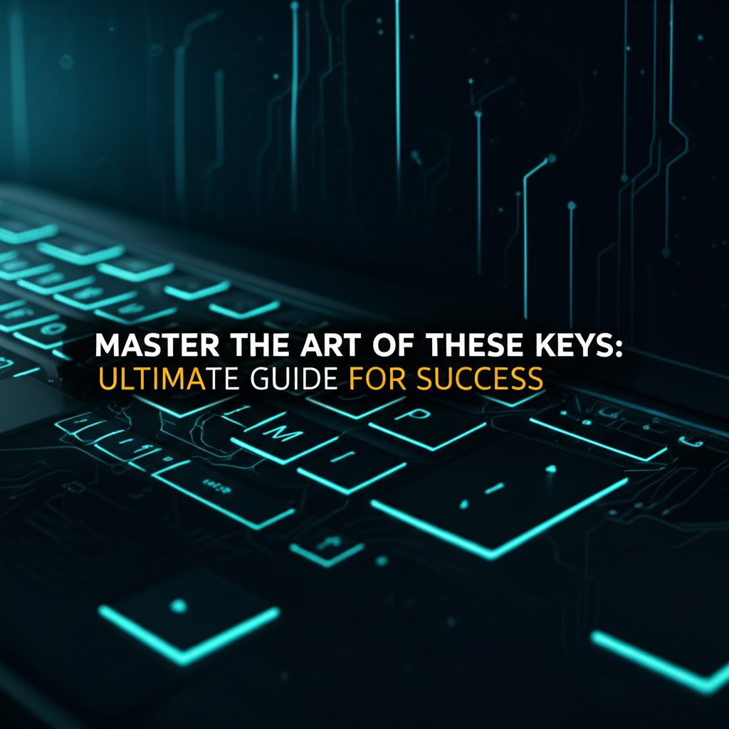Master the Art of These Keys: Ultimate Guide for Success