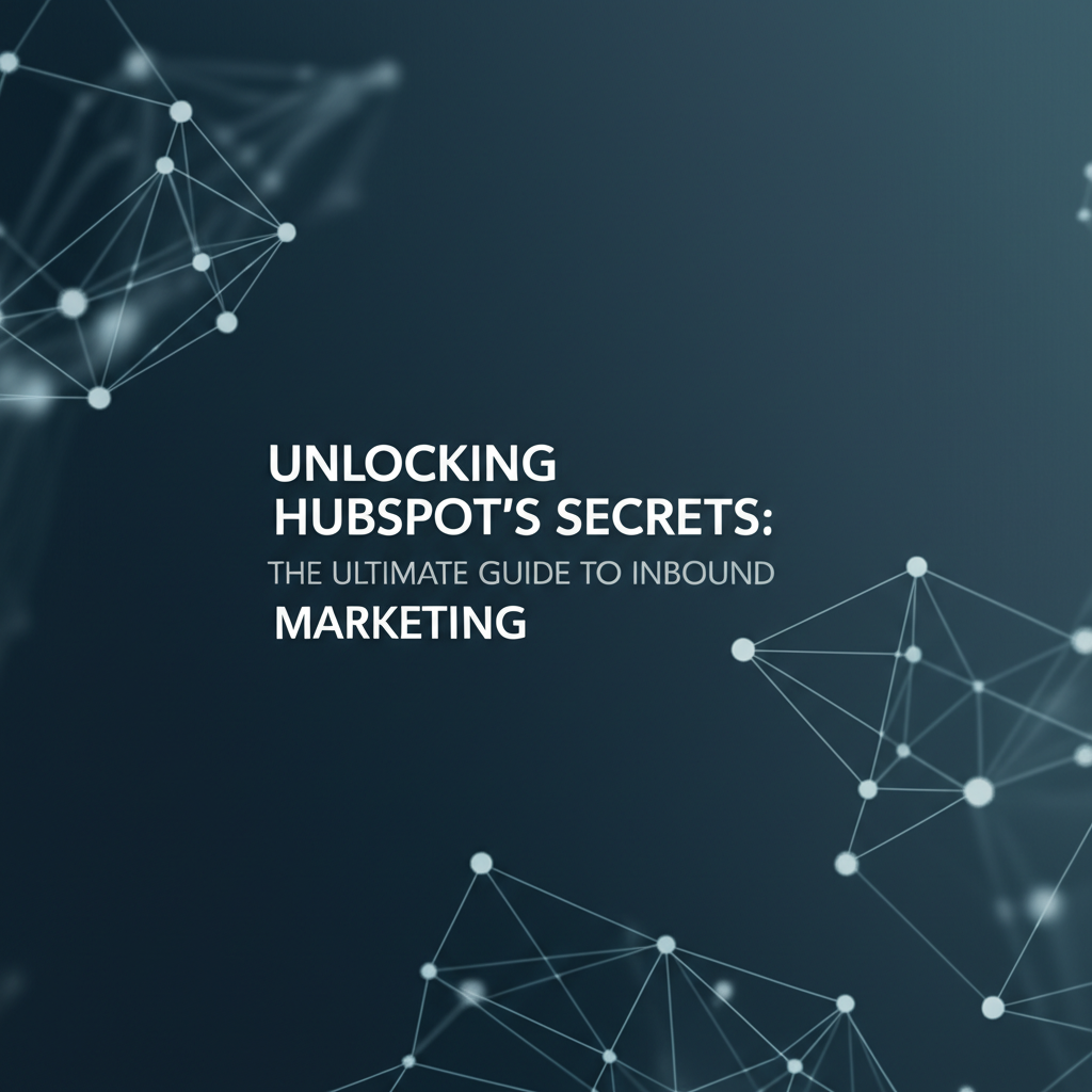 Unlocking HubSpot's Secrets: The Ultimate Guide to Inbound Marketing