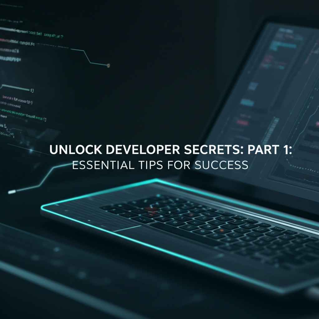 Unlock Developer Secrets: Part 1 - Essential Tips for Success