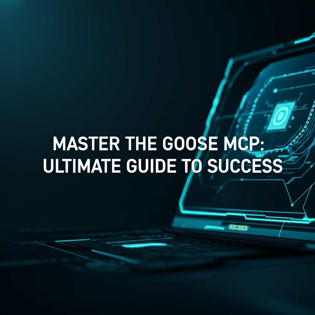 Master the Goose MCP: Ultimate Guide to Success