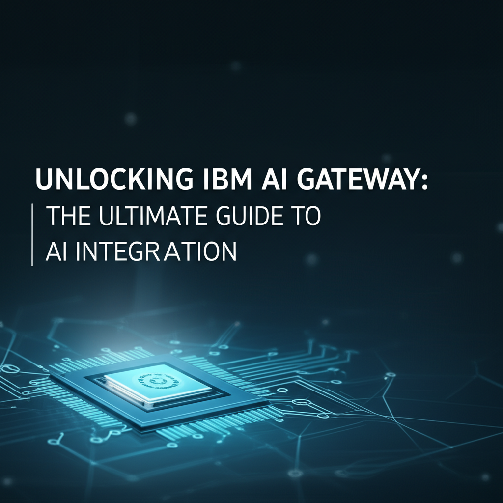 Unlocking IBM AI Gateway: The Ultimate Guide to AI Integration