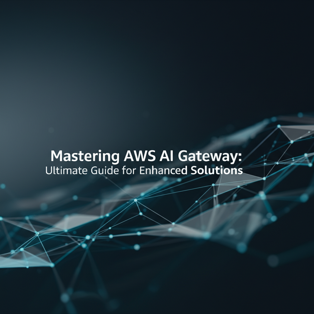 Mastering AWS AI Gateway: Ultimate Guide for Enhanced Cloud Solutions