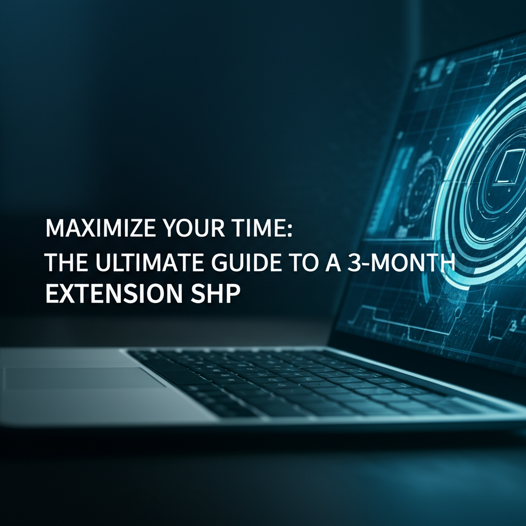 Maximize Your Time: The Ultimate Guide to a 3-Month Extension SHP