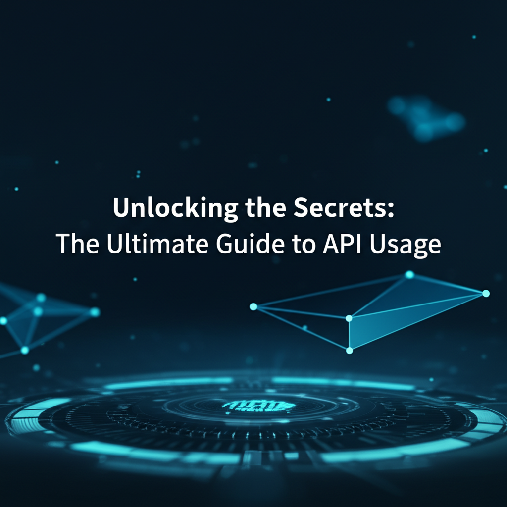 Unlocking the Secrets: The Ultimate Guide to API Usage