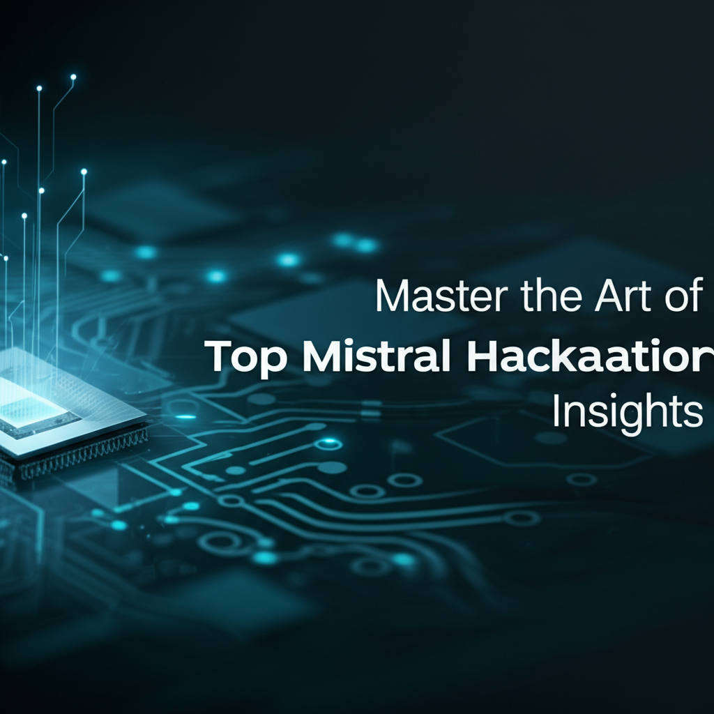 Master the Art of Innovation: Top Mistral Hackathon Insights
