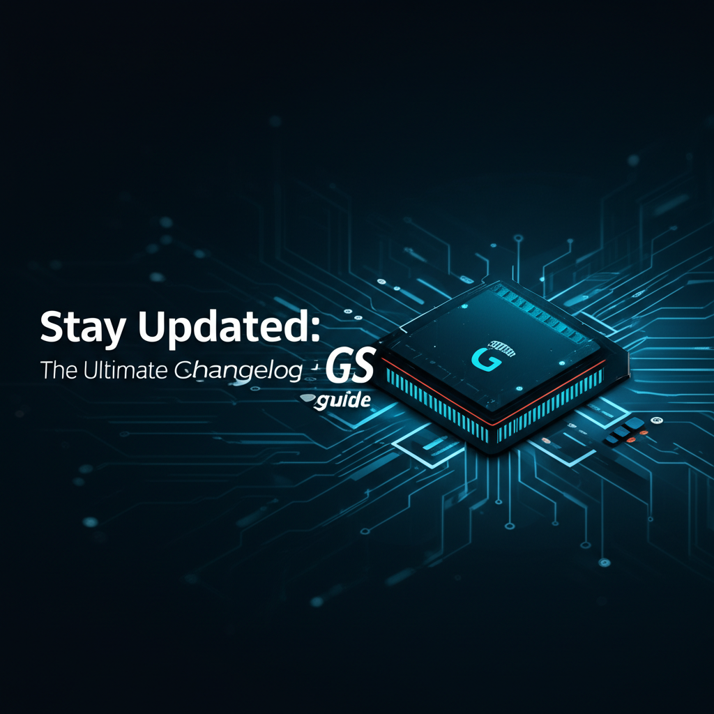 Stay Updated: The Ultimate GS Changelog Guide
