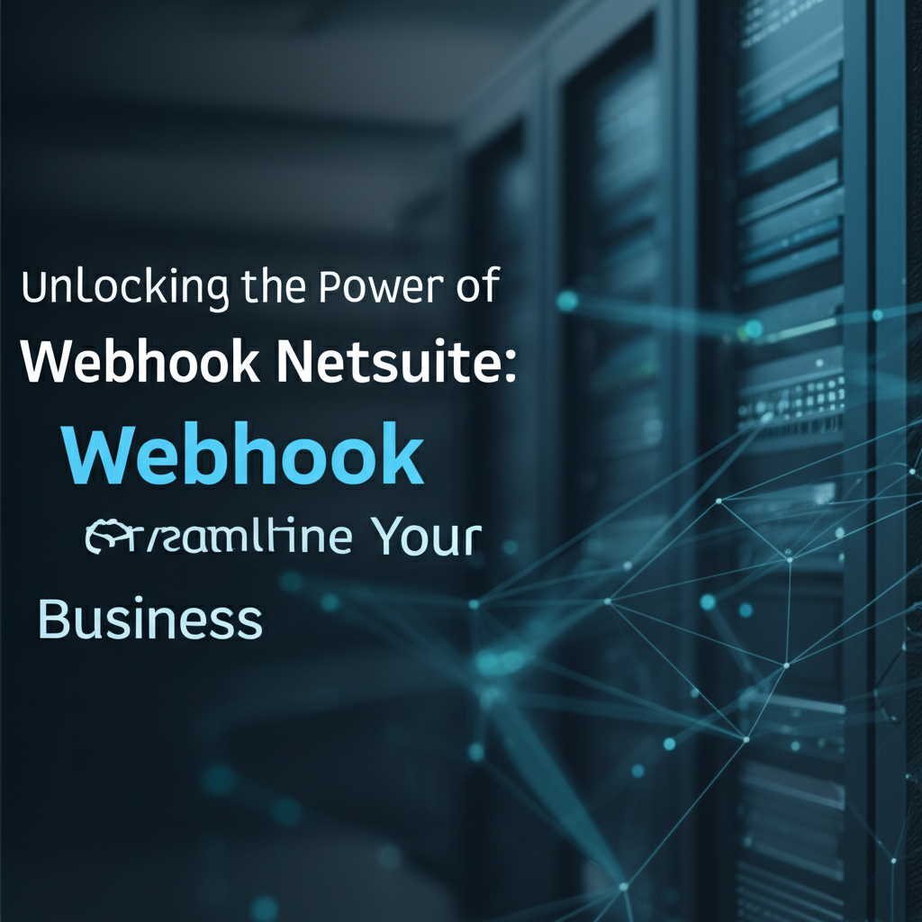 Unlocking the Power of Webhook Netsuite: Streamline Your Business Automation