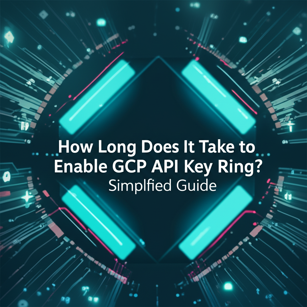 How Long Does It Take to Enable GCP API Key Ring? Simplified Guide