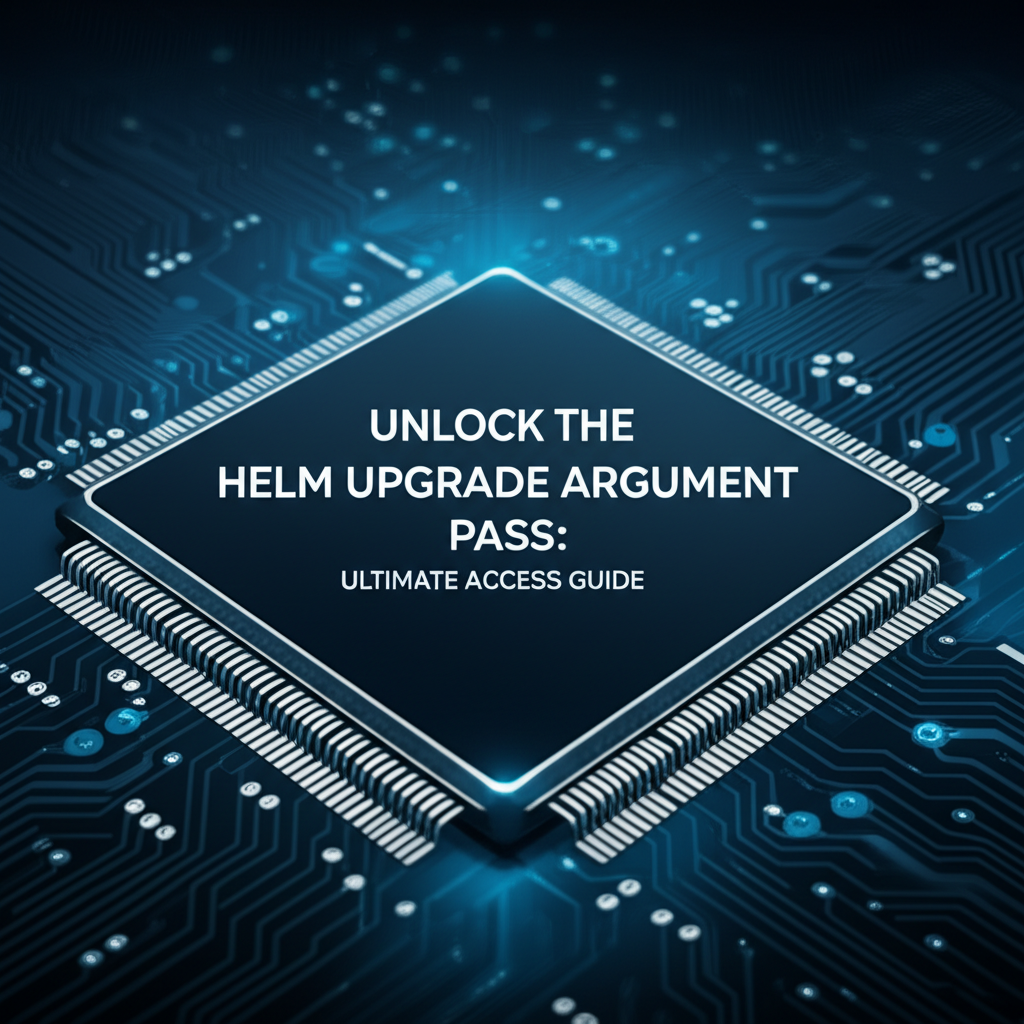Unlock the Helm Upgrade Argument Pass: Ultimate Access Guide