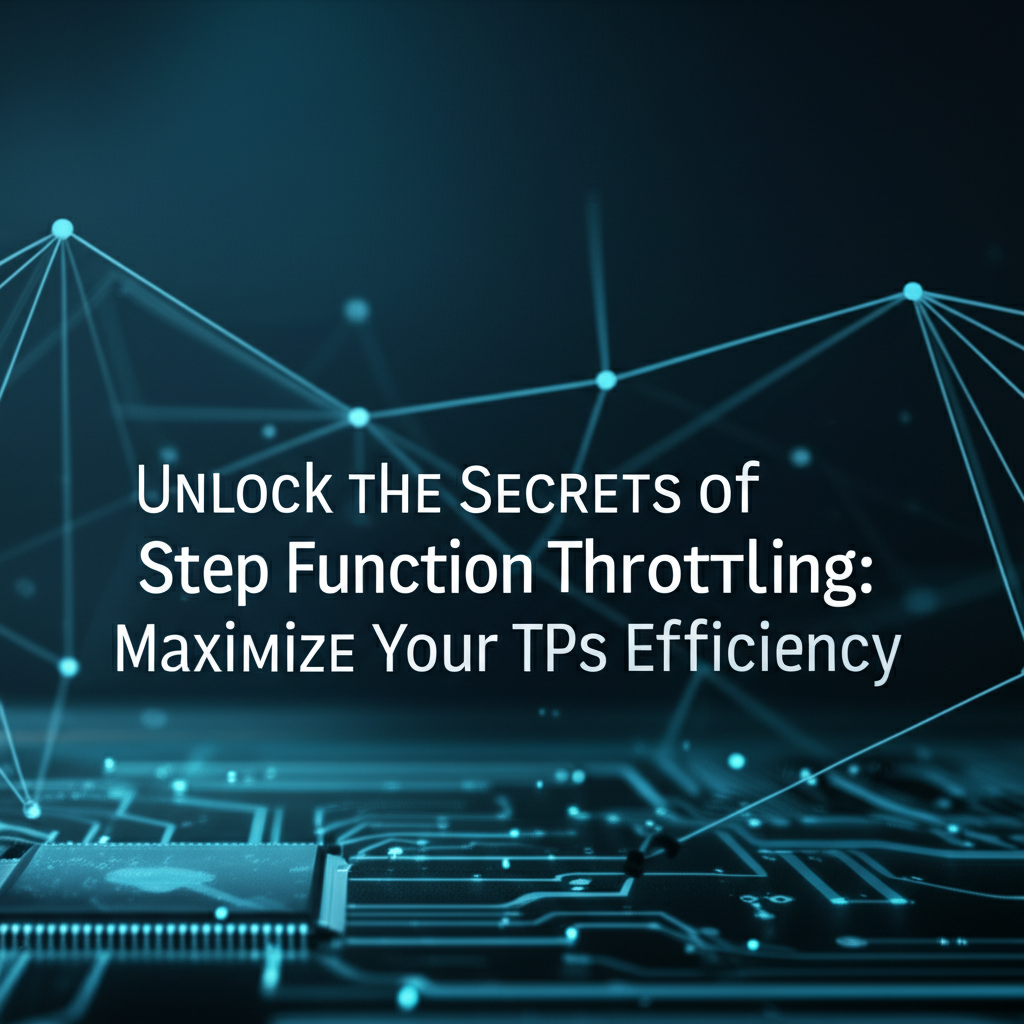 Unlock the Secrets of Step Function Throttling: Maximize Your TPS Efficiency