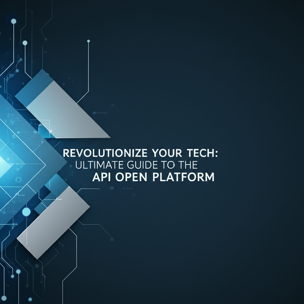 Revolutionize Your Tech: Ultimate Guide to the API Open Platform
