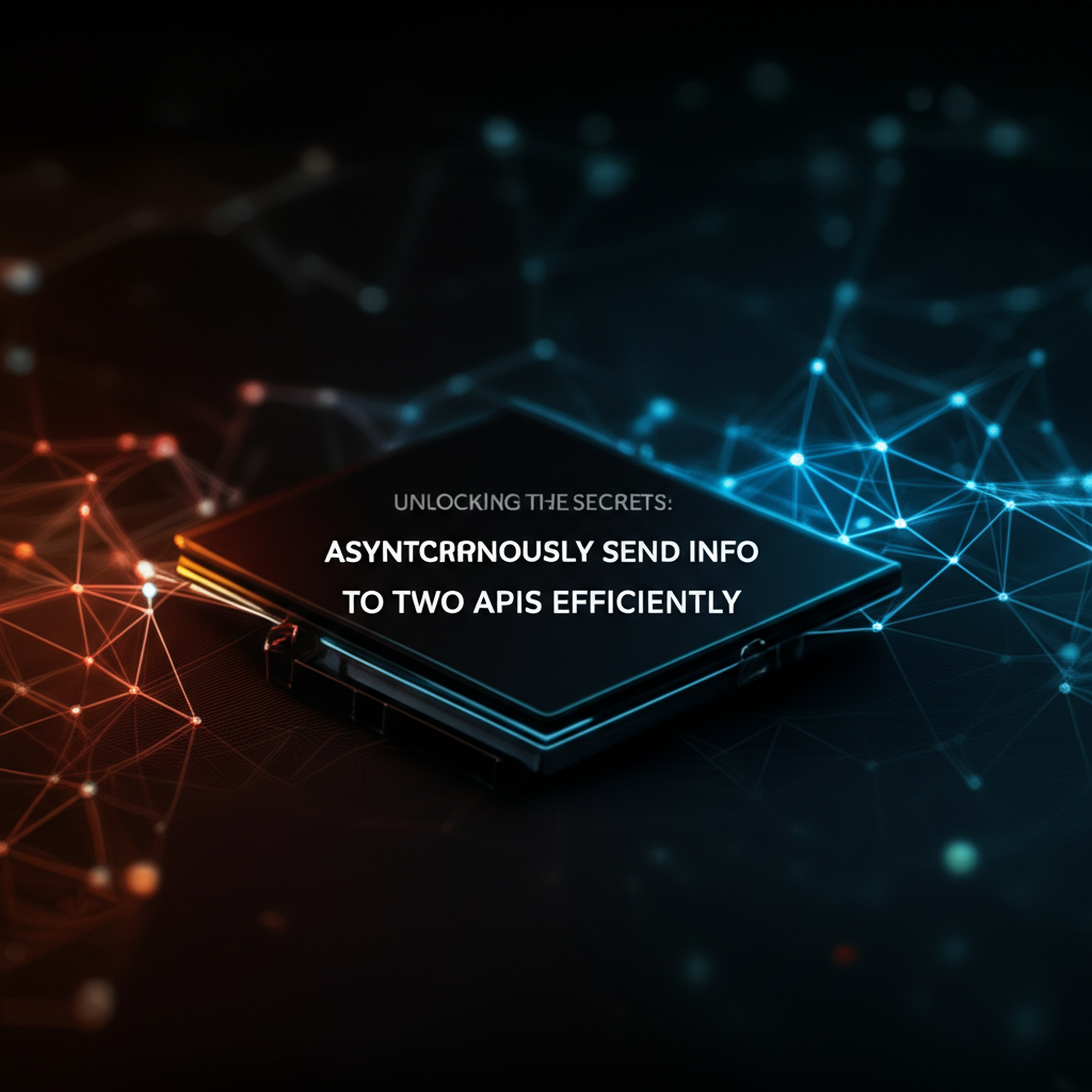 Unlocking the Secrets: Asynchronously Send Info to Two APIs Efficiently