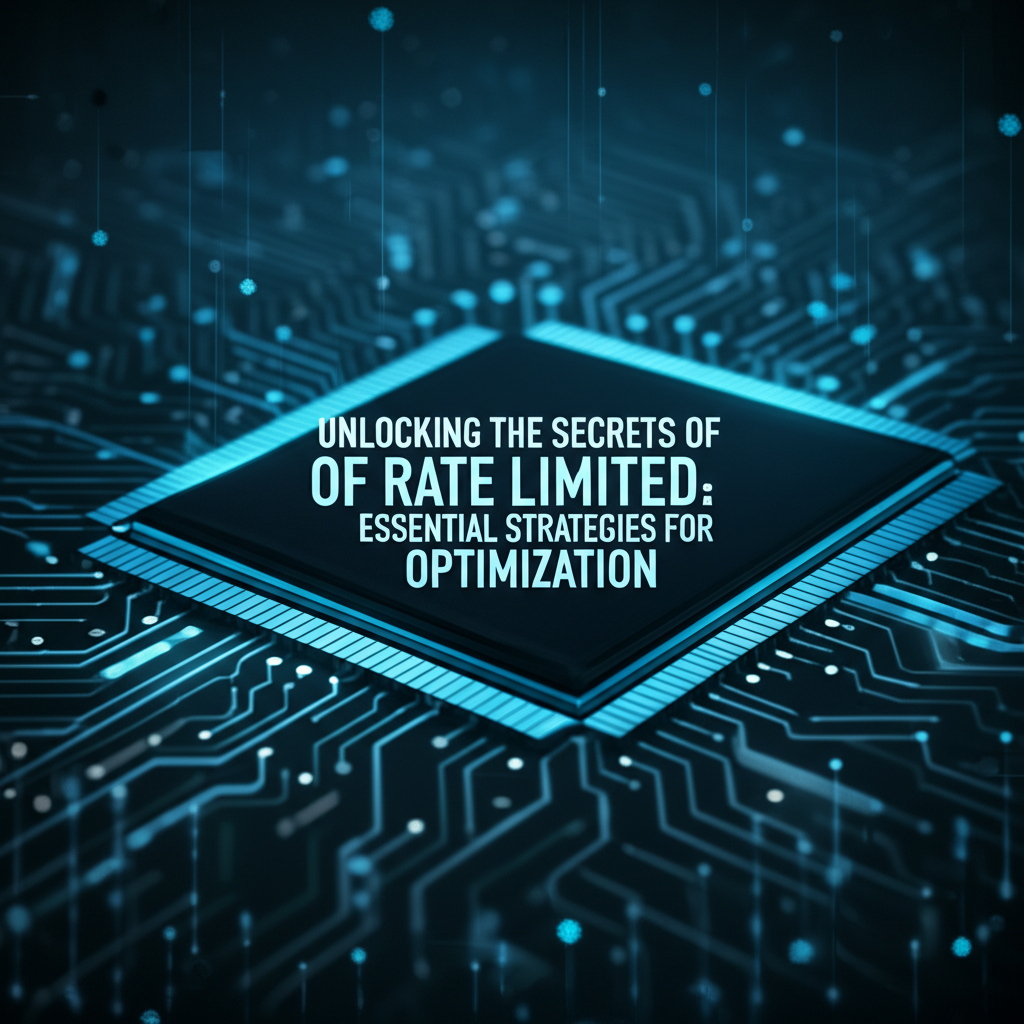 Unlocking the Secrets of Rate Limited: Essential Strategies for Optimization