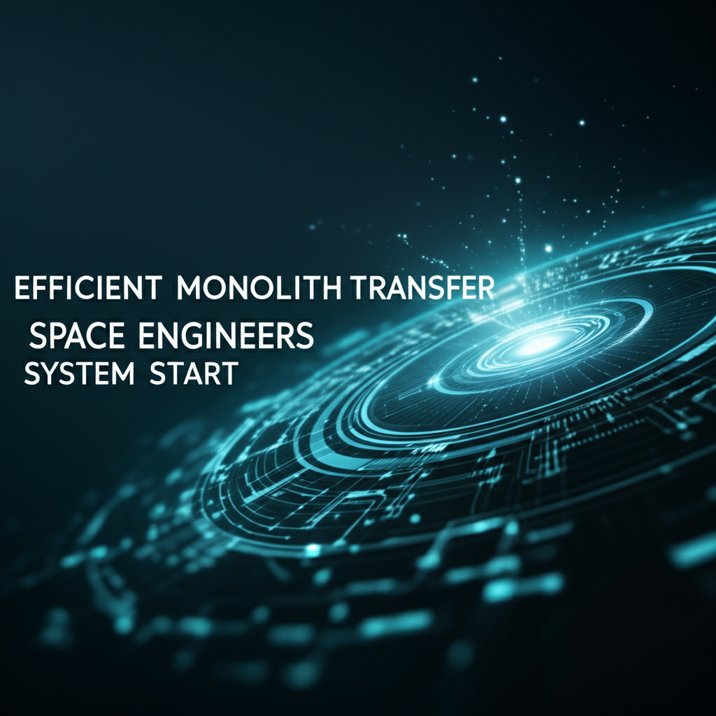 Efficient Monolith Transfer: Expert Tips for Space Engineers System Start