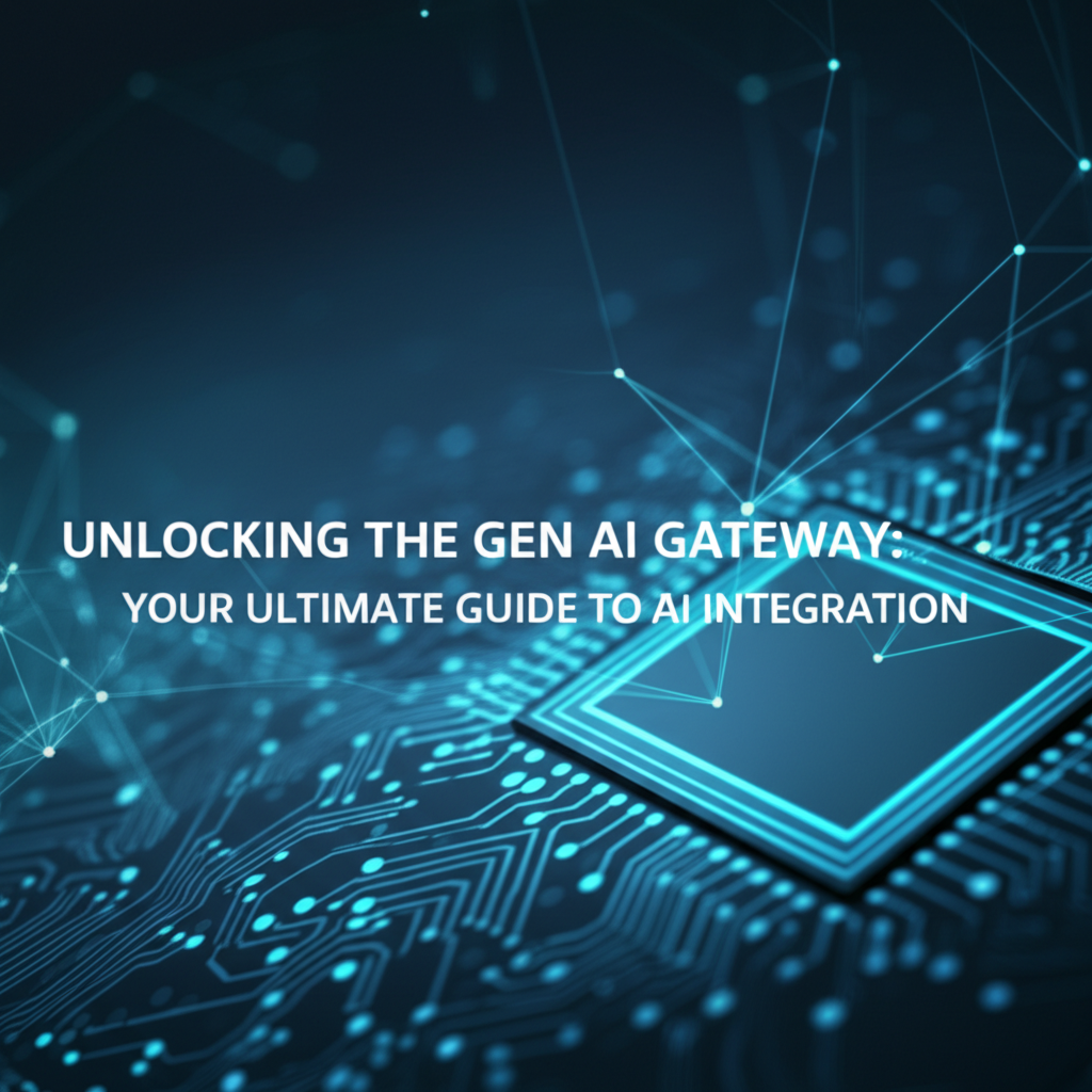 Unlocking the Gen AI Gateway: Your Ultimate Guide to AI Integration