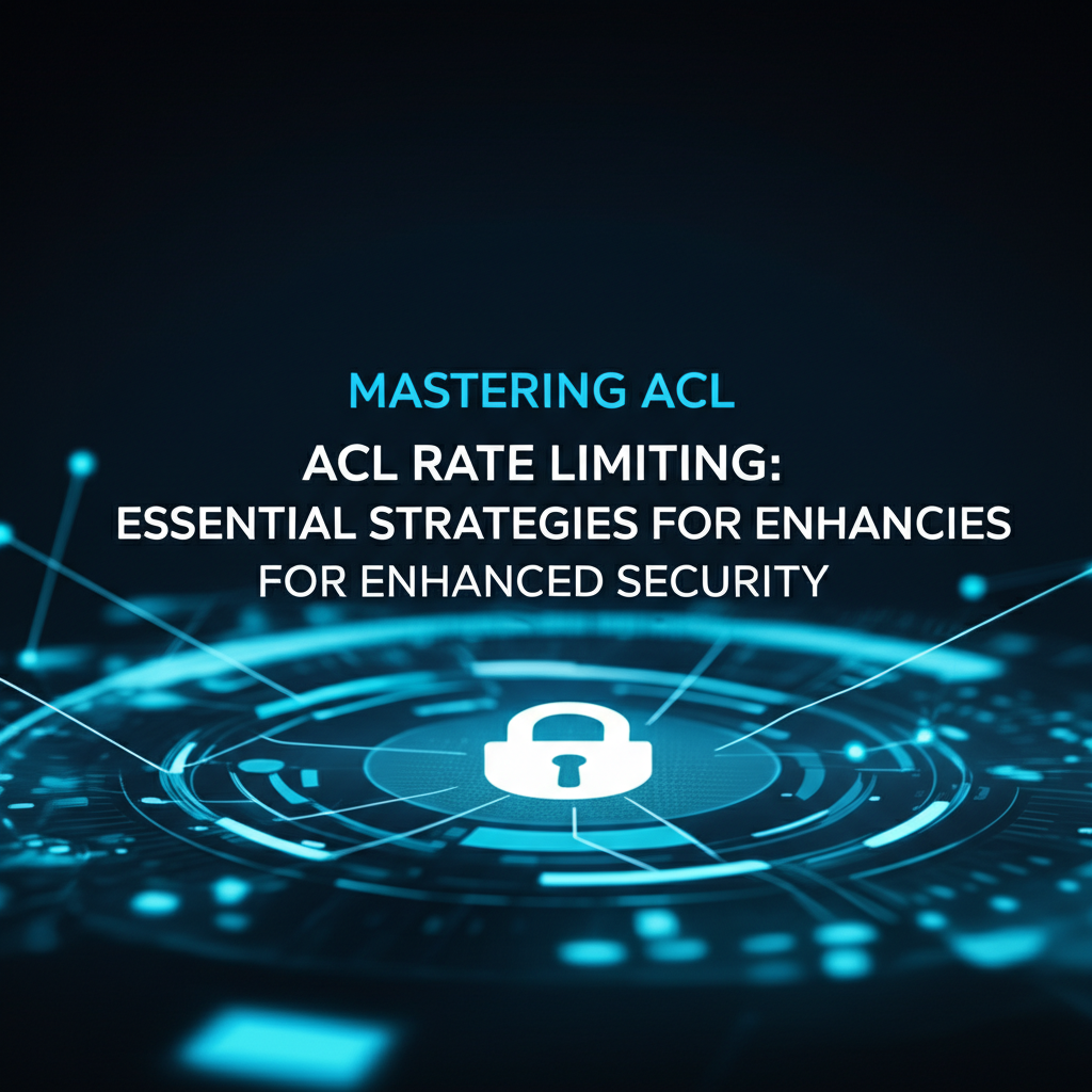 Mastering ACL Rate Limiting: Essential Strategies for Enhanced Security