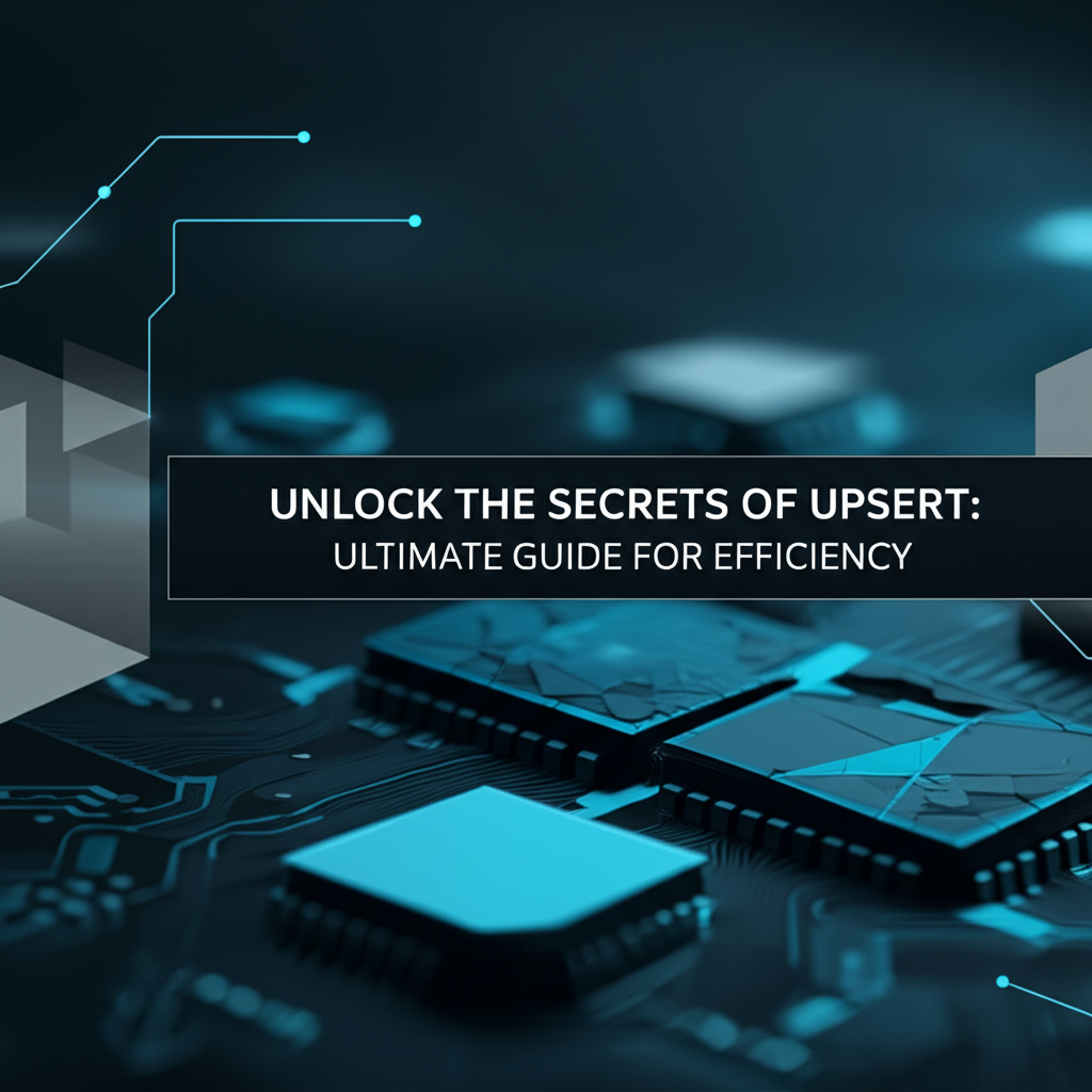 Unlock the Secrets of Upsert: Ultimate Guide for Efficiency