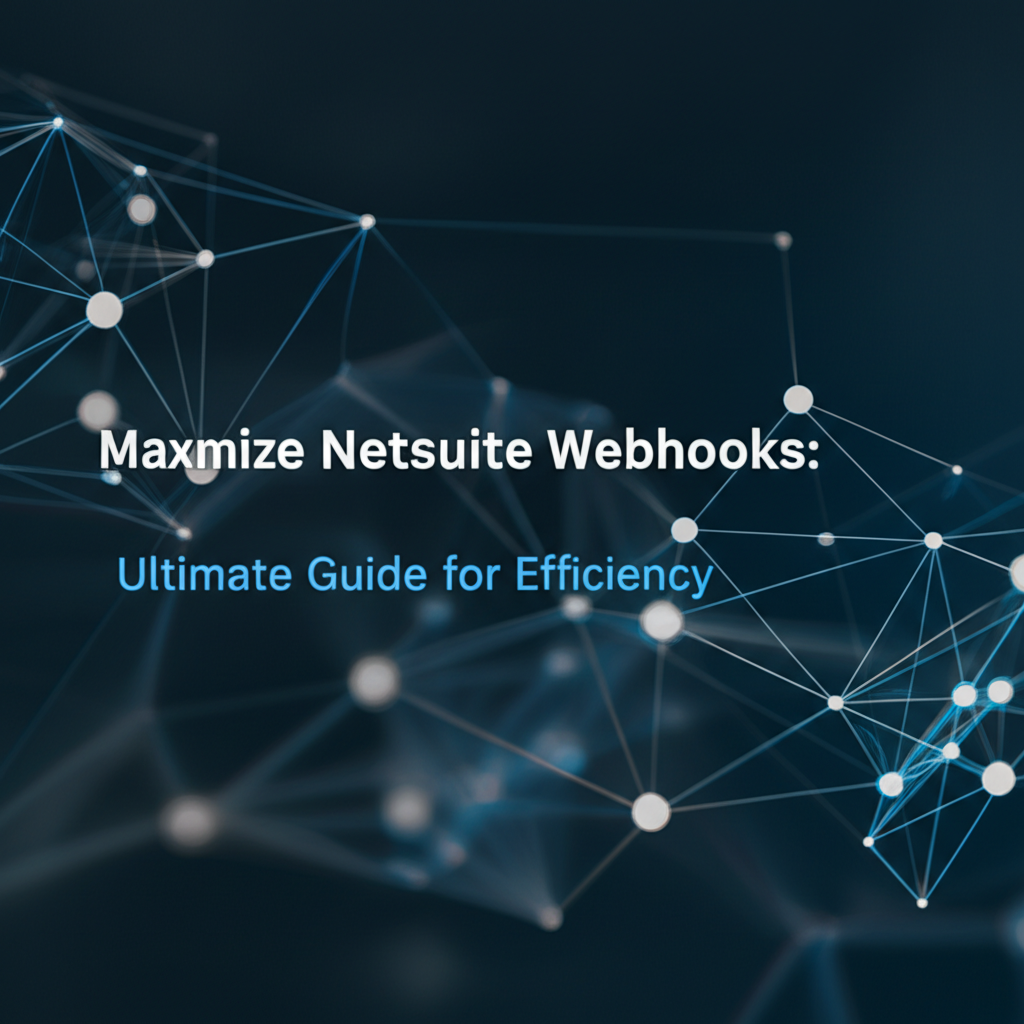 Maximize Netsuite Webhooks: Ultimate Guide for Efficiency