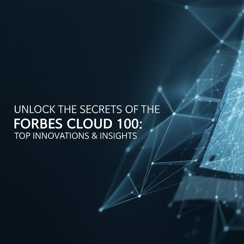 Unlock the Secrets of the Forbes Cloud 100: Top Innovations & Insights