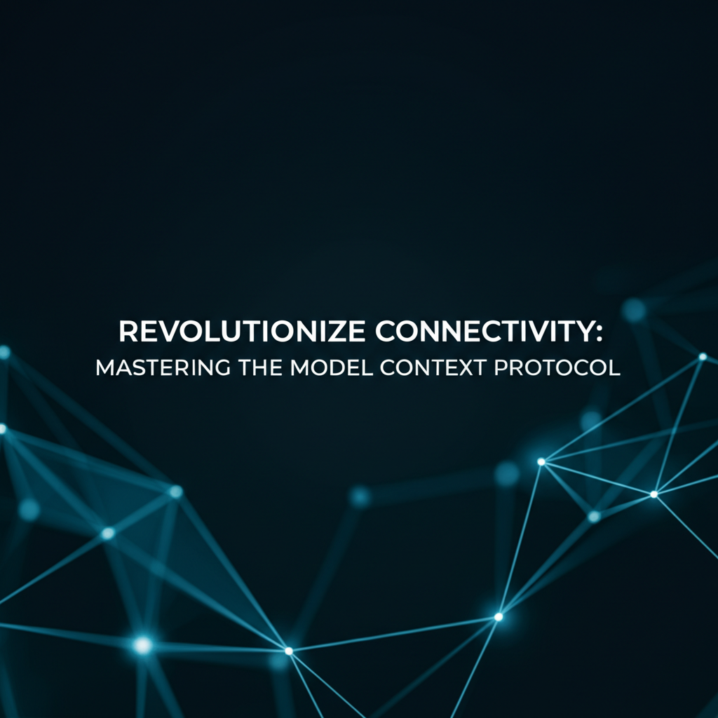 Revolutionize Connectivity: Mastering the Model Context Protocol