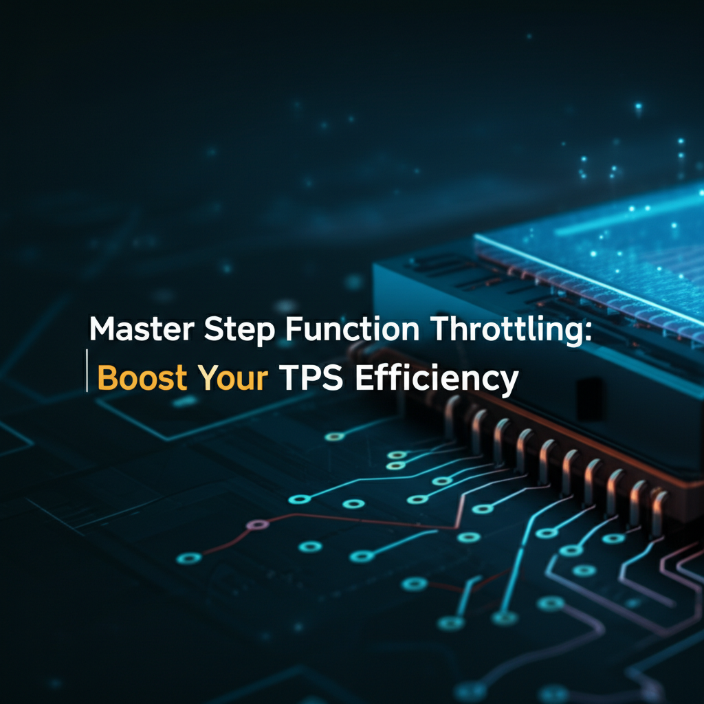 Master Step Function Throttling: Boost Your TPS Efficiency